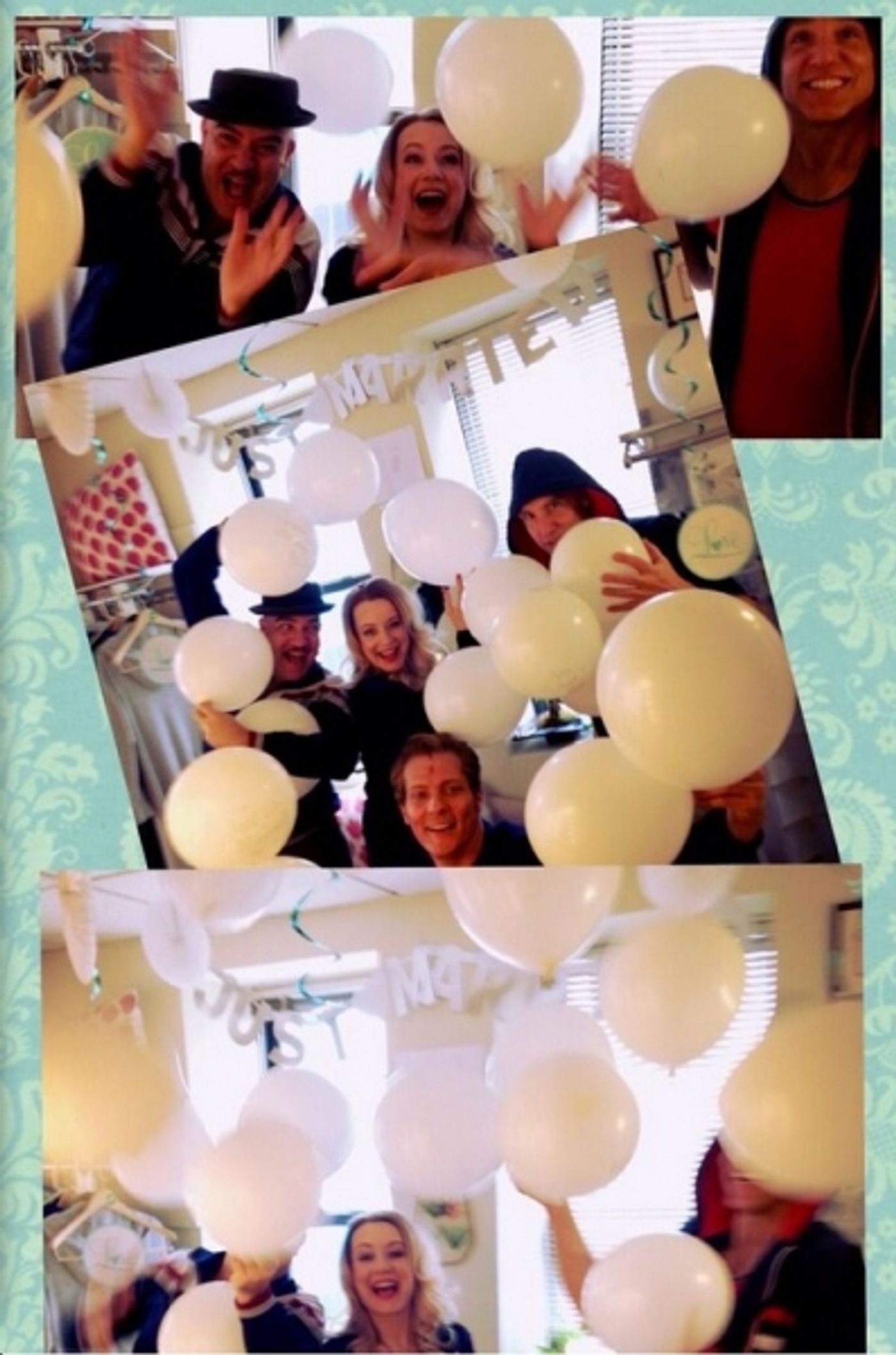 Photo Flash: Saturday Intermission Pics, 5/17- BRIDGES Says Farewell, A ROCKY Wedding and More!  Image