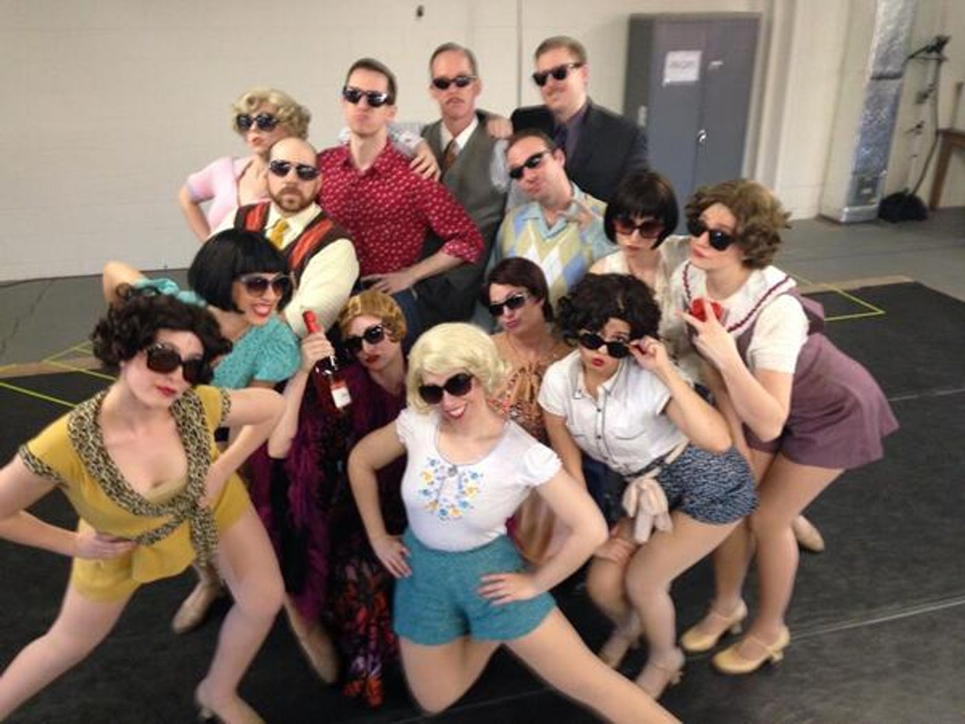 Photo Flash: Saturday Intermission Pics, 5/17 - Part 2 - IF/THEN's James Snyder & Anthony Rapp Rock, 'BRIDGES' Closes & More  Image