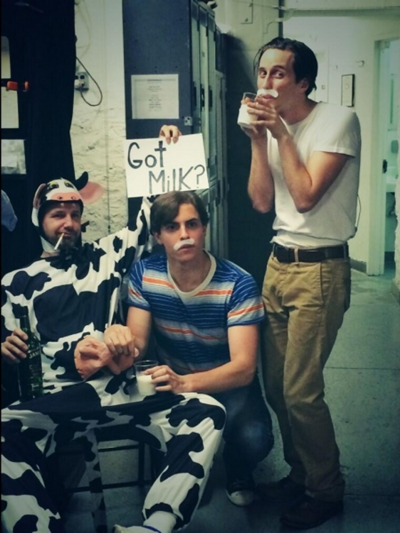 Photo Flash: Saturday Intermission Pics, 5/17 - Part 2 - IF/THEN's James Snyder & Anthony Rapp Rock, 'BRIDGES' Closes & More  Image