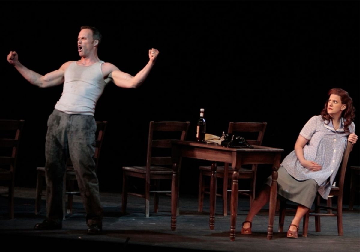 Ryan McKinny and Stacey Tappan  at 