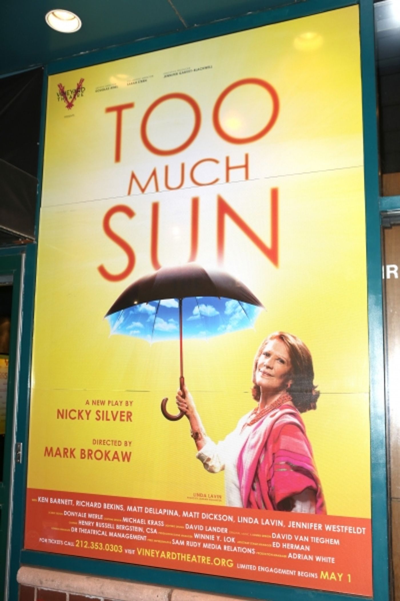 Photo Coverage: Linda Lavin & Cast of TOO MUCH SUN Take Opening Night Bows  Image
