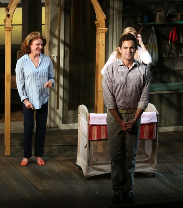 Linda Lavin, Matt Dellapina and Jennifer Westfeldt Photo