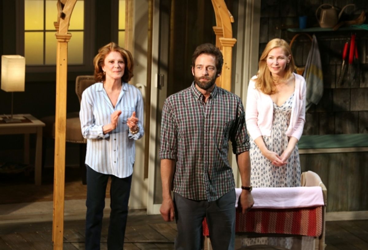 Linda Lavin, Ken Barnett and Jennifer Westfeldt  at 