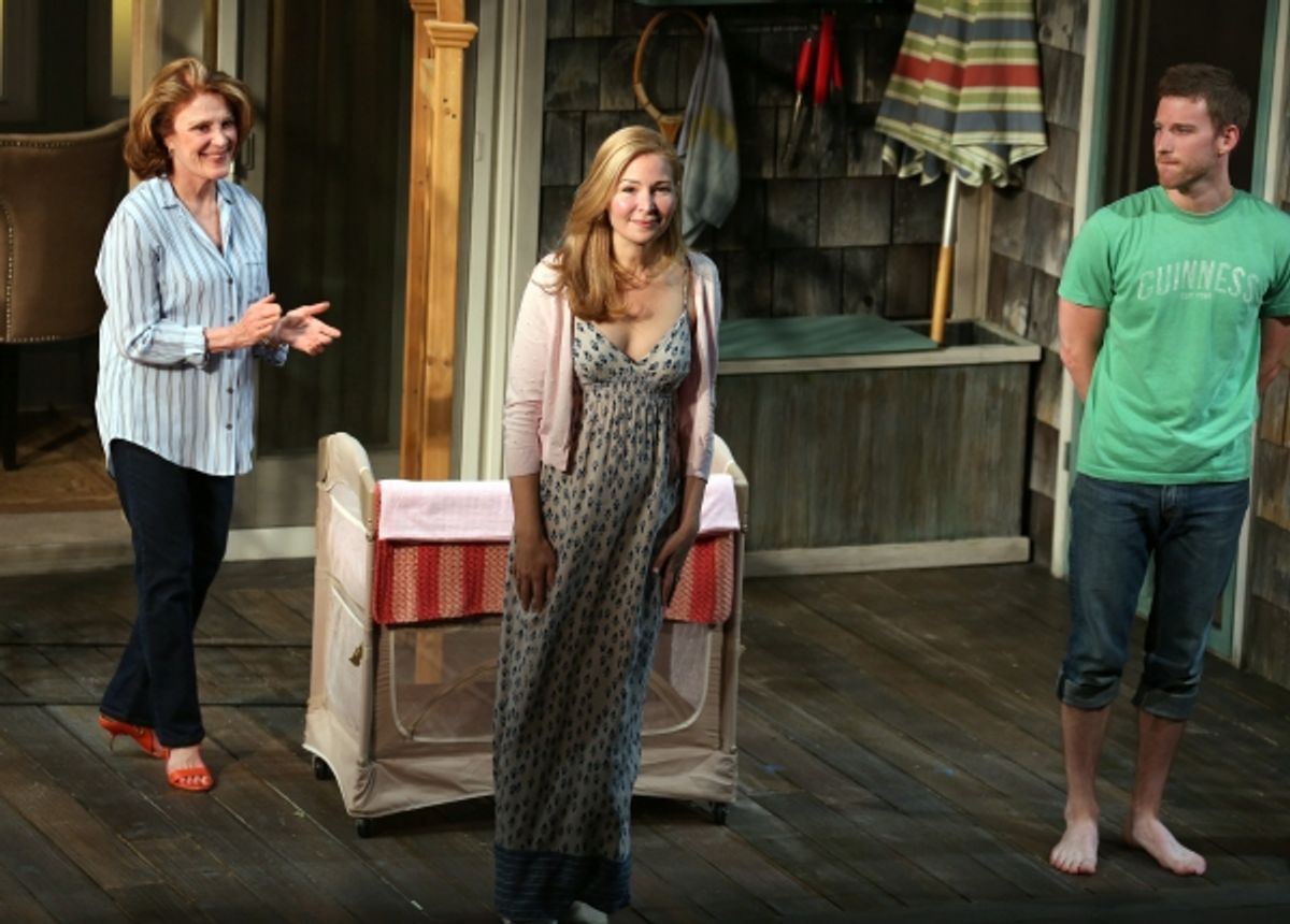 Linda Lavin, Jennifer Westfeldt and Matt Dickson  at 