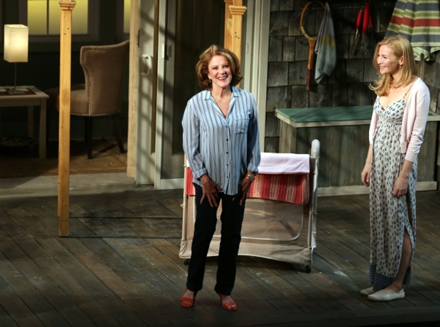 Photo Coverage: Linda Lavin & Cast of TOO MUCH SUN Take Opening Night Bows  Image