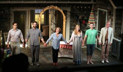 Matt Dellapina, Ken Barnett, Linda Lavin, Jennifer Westfeldt, Matt Dickson and Richar Photo