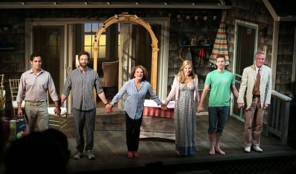 Matt Dellapina, Ken Barnett, Linda Lavin, Jennifer Westfeldt, Matt Dickson and Richar Photo