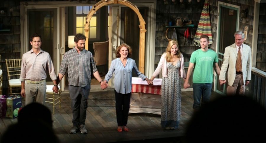 Photo Coverage: Linda Lavin & Cast of TOO MUCH SUN Take Opening Night Bows Image