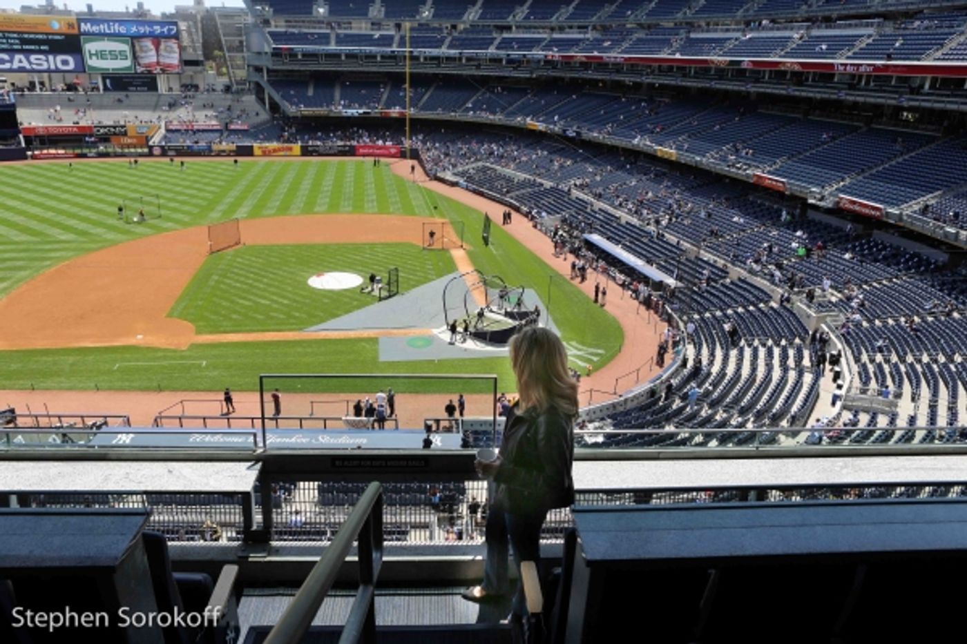 Photo Coverage: Inside Yankee Stadium from the 'Bosses' Box  Image