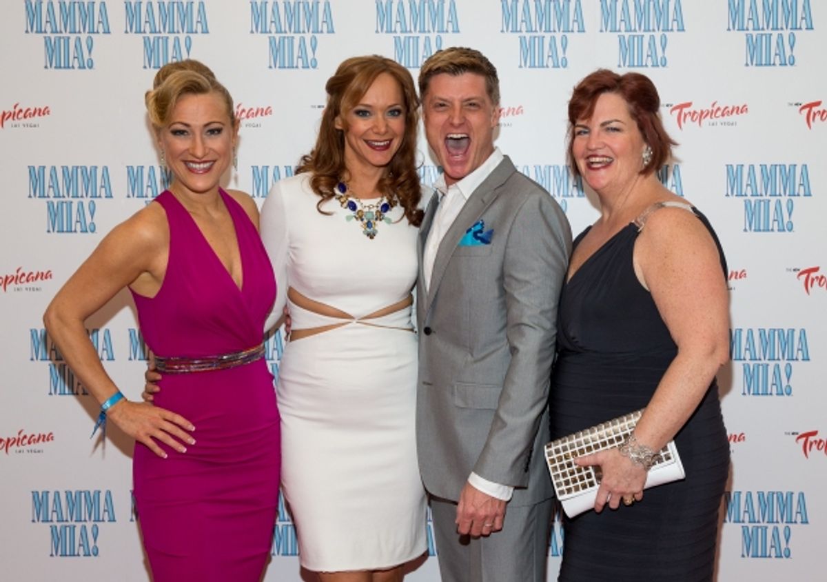 Alison Ewing, Christine Sherrill, Sean Allan Krill, Mary Callanan at 