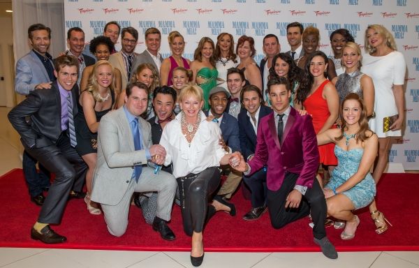 Judy Cramyer & MAMMA MIA! Cast Photo