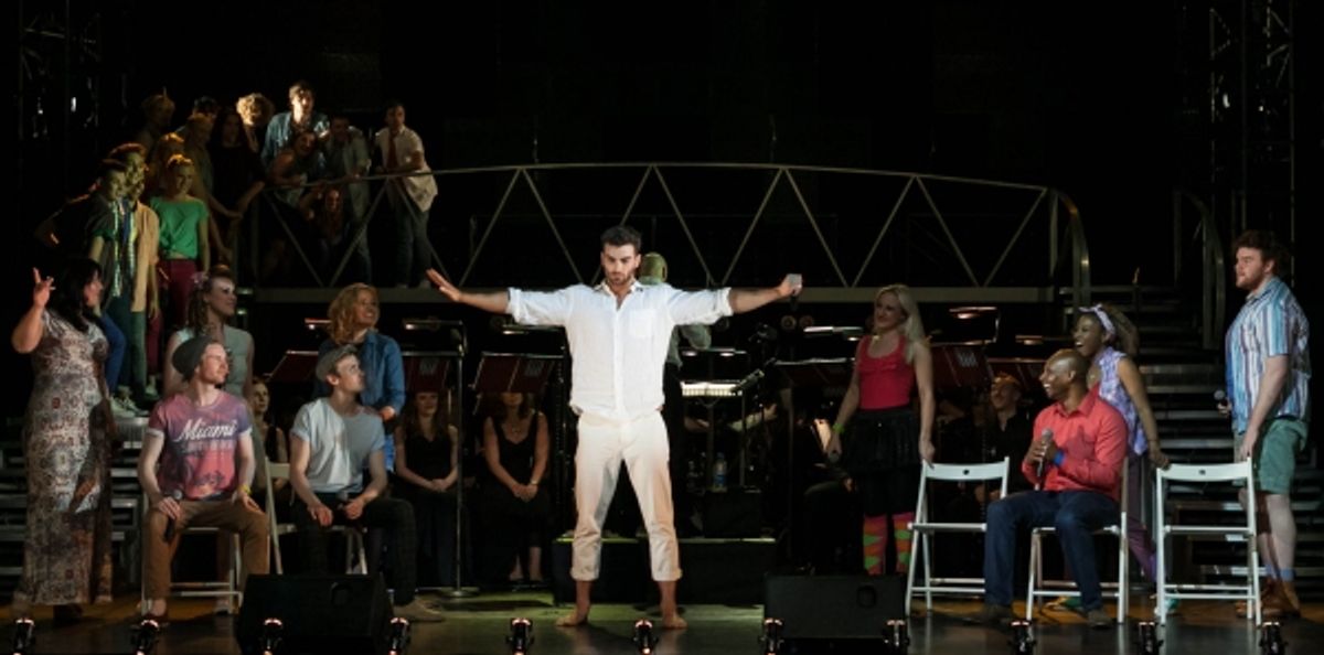 Stewart Clarke (Jesus, center) and Company at 