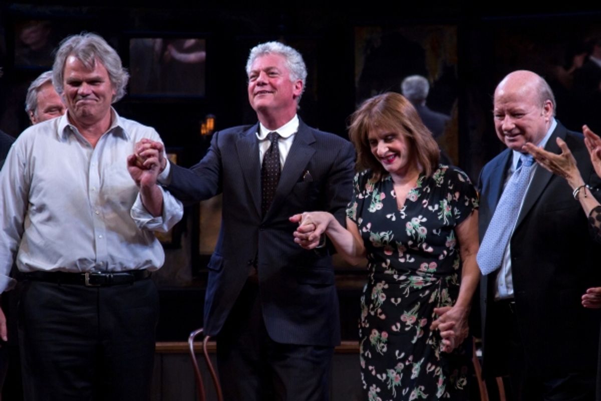 Randle Mell, Michael Barrett, Patti LuPone, Brian Reddy at 