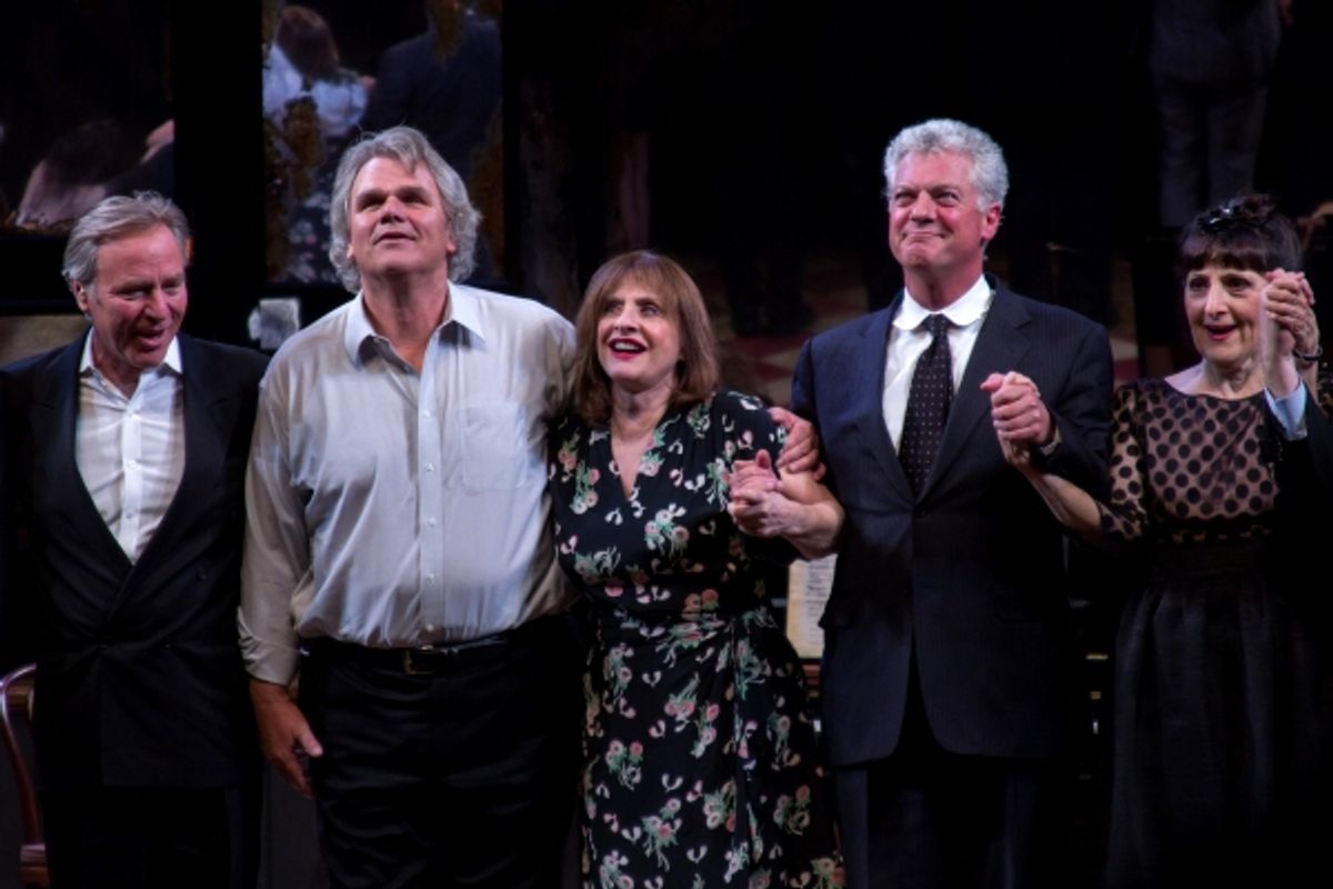 Casey Biggs, Randle Mell, Patti LuPone, Michael Barrett, Mary Lou Rosato at 
