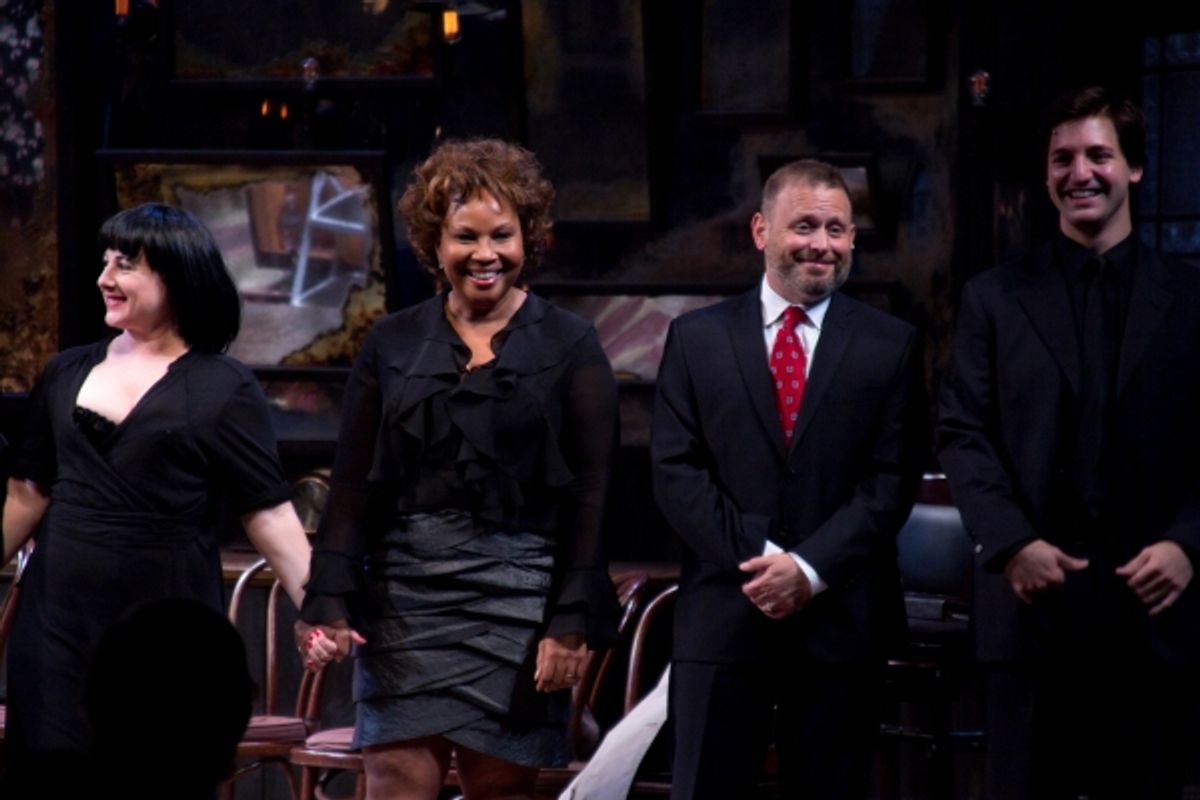 Johann Carlo, Denise Woods, Todd Cerveris, Joshua Johnston at 