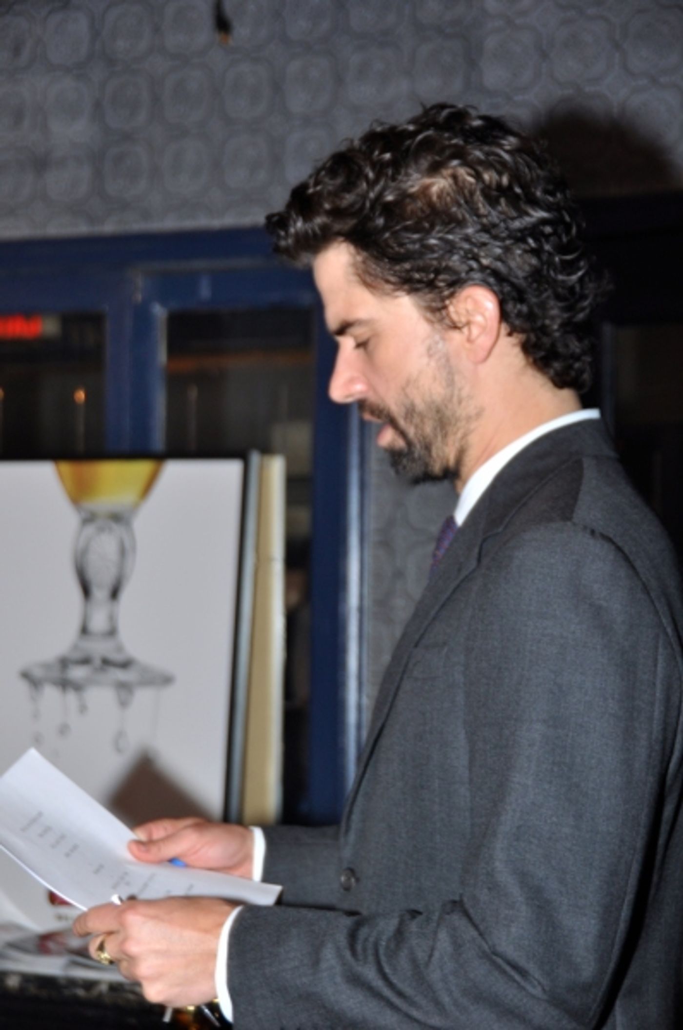 Photo Coverage: Backstage at the 2014 Obie Awards with Tamara Tunie, Hamish Linklater & More!  Image