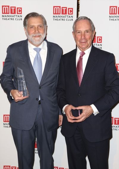 Tom Secunda and Michael Bloomberg  Photo