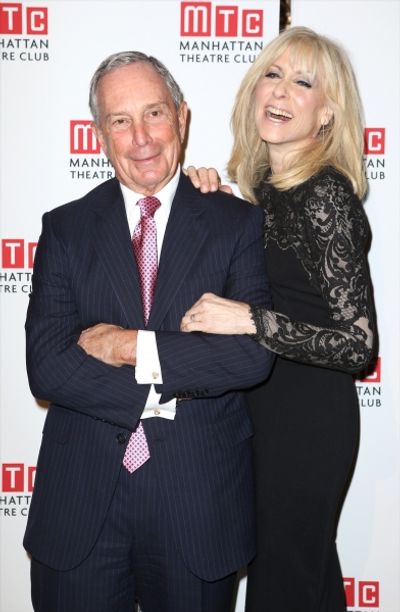 Michael Bloomberg and Judith Light  Photo