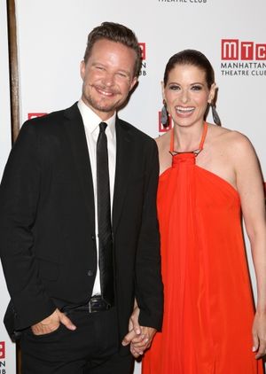 Will Chase and Debra Messing @ BroadwayWorld Will Chase and Debra Messing Photo