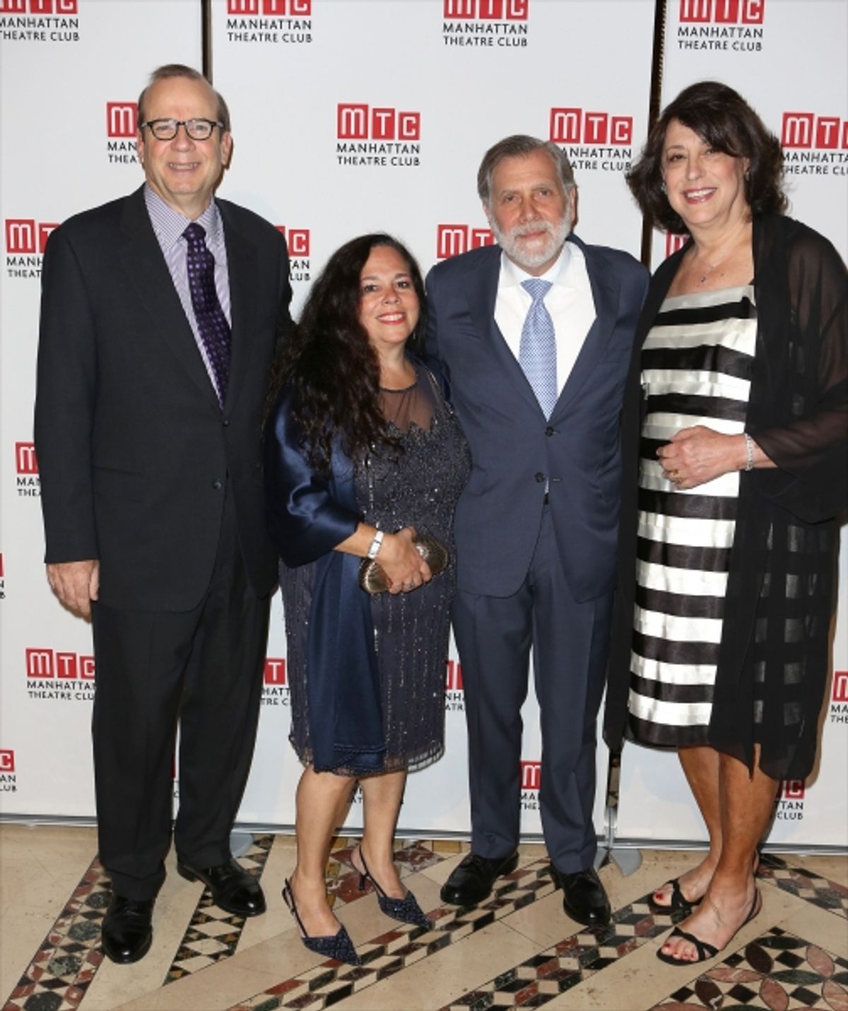 Barry Grove, Cindy Secunda, Tom Secunda and Lynne Meadow  at 