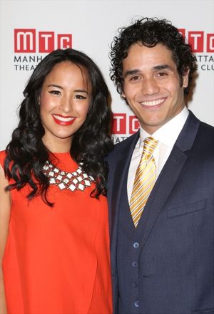 Courtney Reed and Adam Jacobs @ BroadwayWorld Courtney Reed and Adam Jacobs Photo
