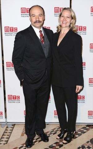 Danny Burstein and Rebecca Luker  Photo