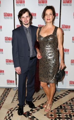 Margaret Colin & son @ BroadwayWorld Margaret Colin & son Photo