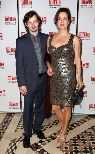 Margaret Colin & son  Photo