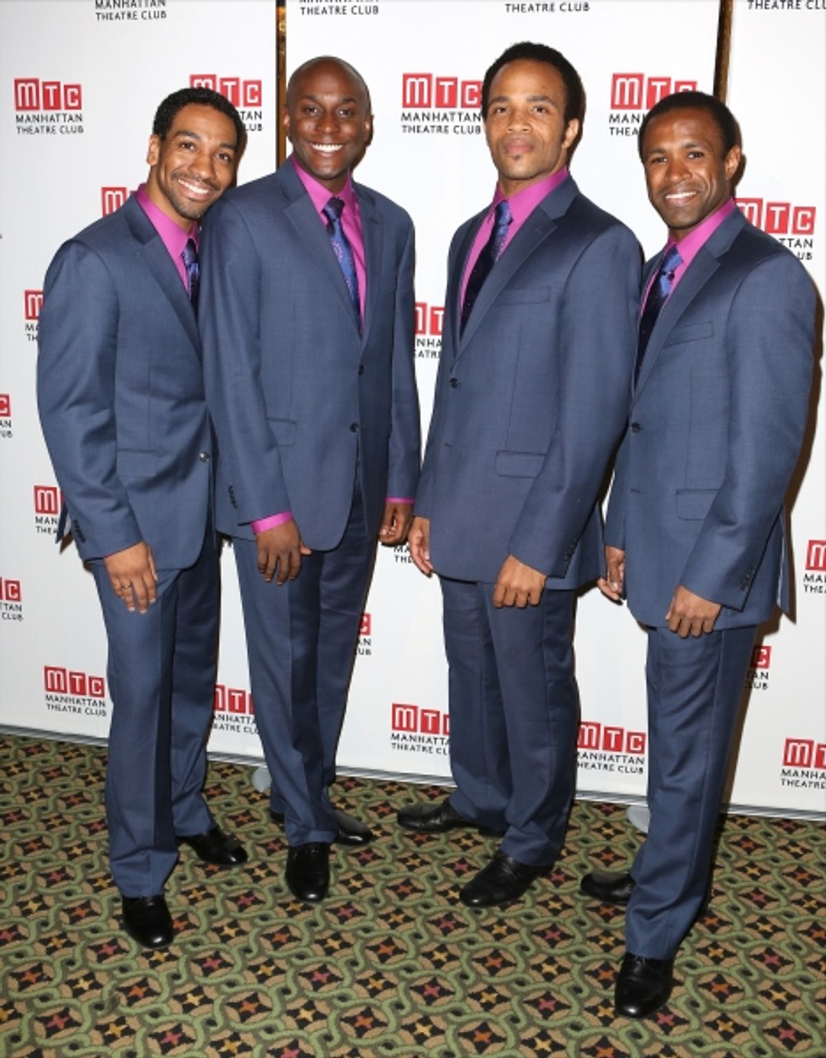 ''Beautiful'' cast members: E. Clayton Cornelius, Douglas Lyons, James Harkness and Alan Wiggins at 