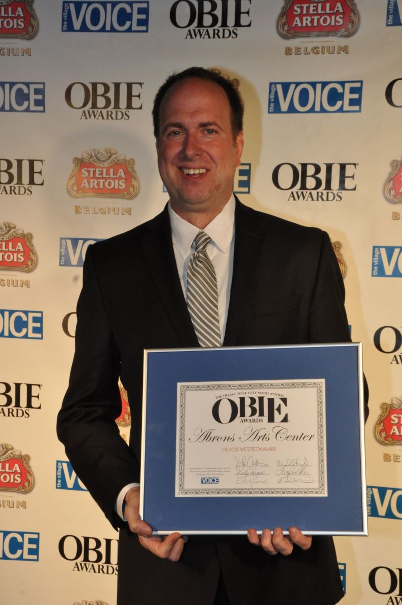 Photo Coverage: Obie Award Winners Celebrate Backstage!  Image