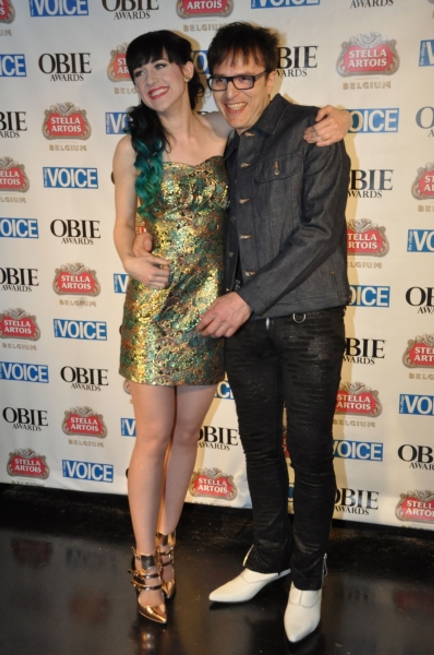 Photo Coverage: Obie Award Winners Celebrate Backstage!  Image