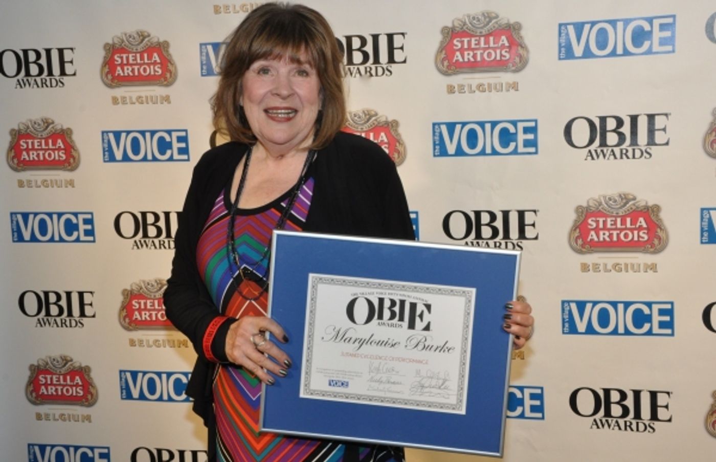 Photo Coverage: Obie Award Winners Celebrate Backstage!  Image
