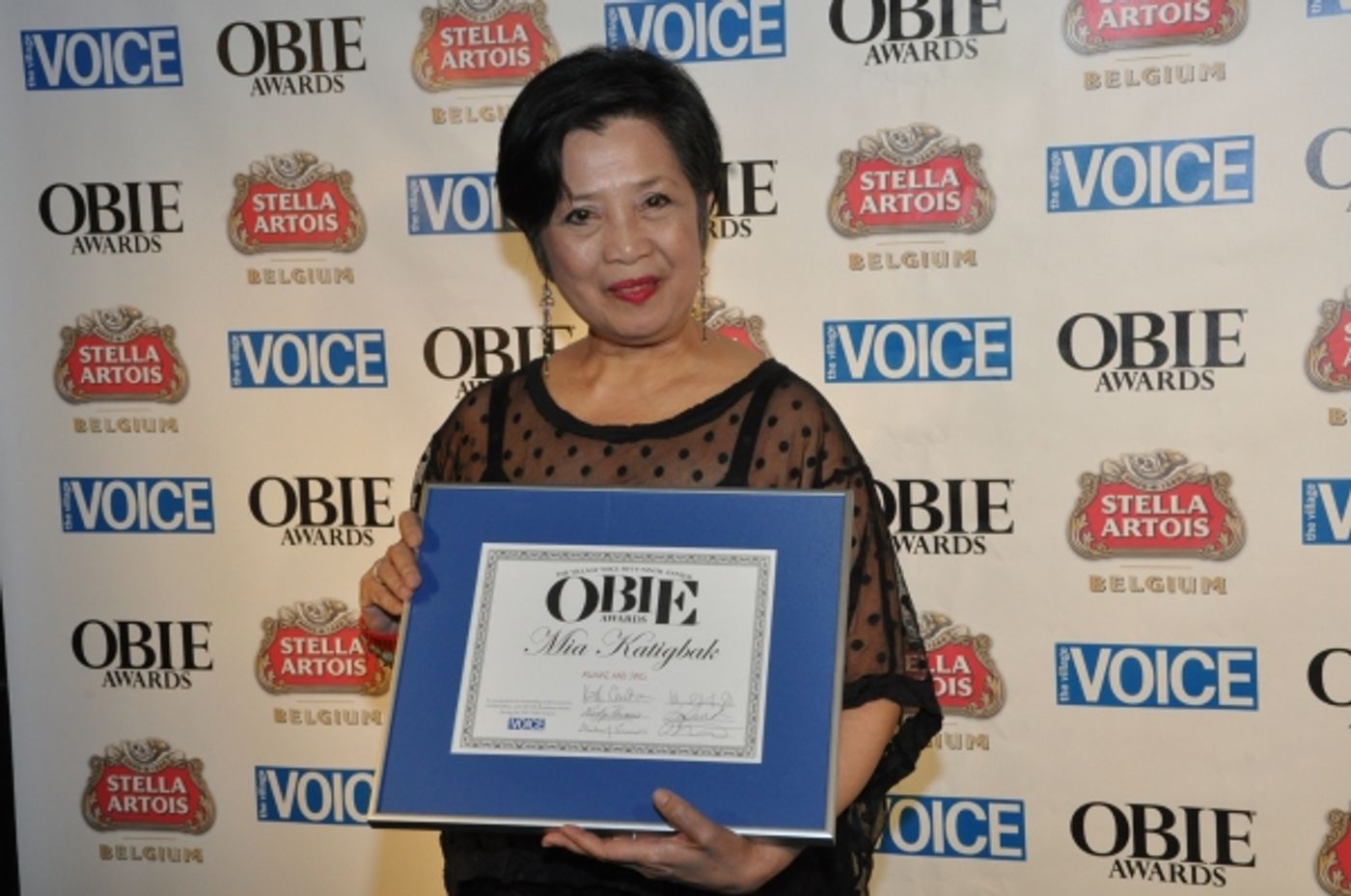 Photo Coverage: Obie Award Winners Celebrate Backstage!  Image