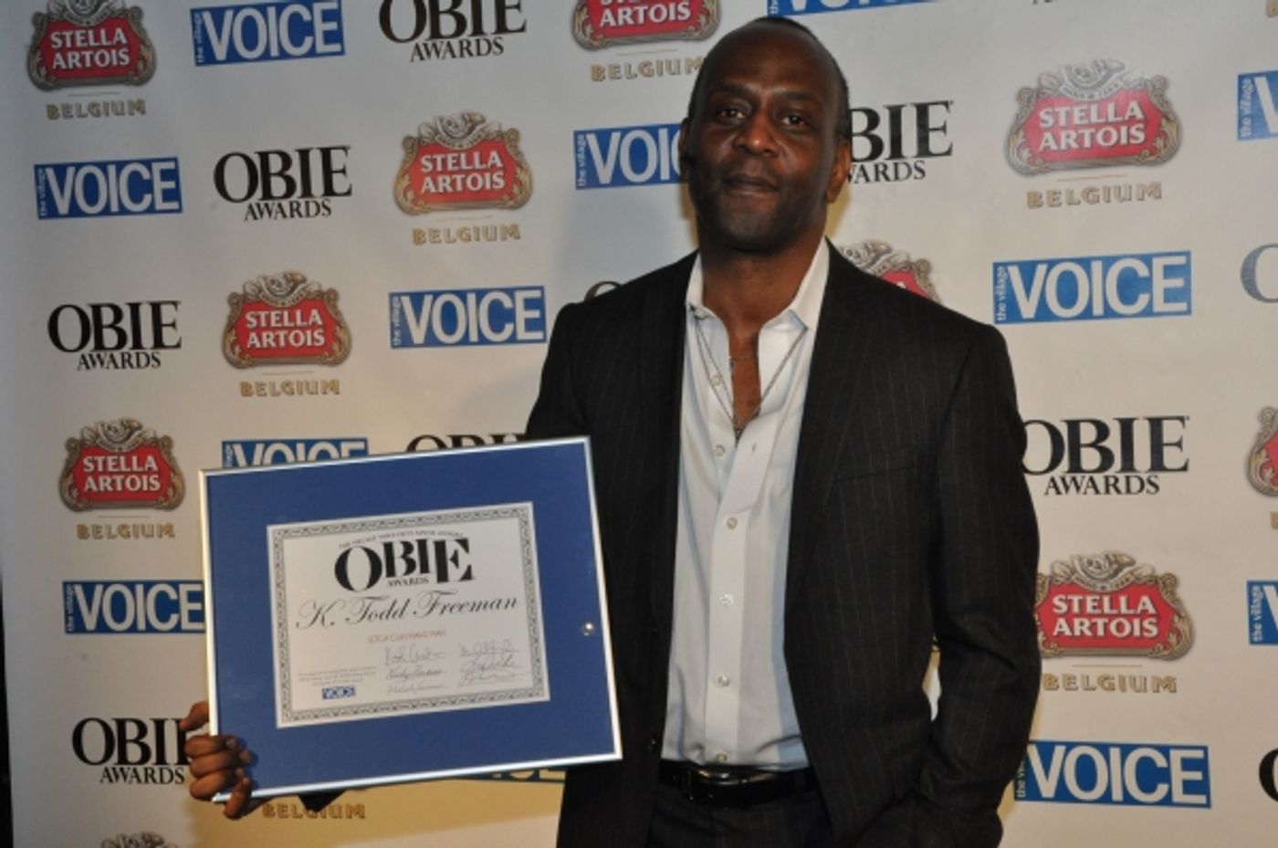 Photo Coverage: Obie Award Winners Celebrate Backstage!  Image