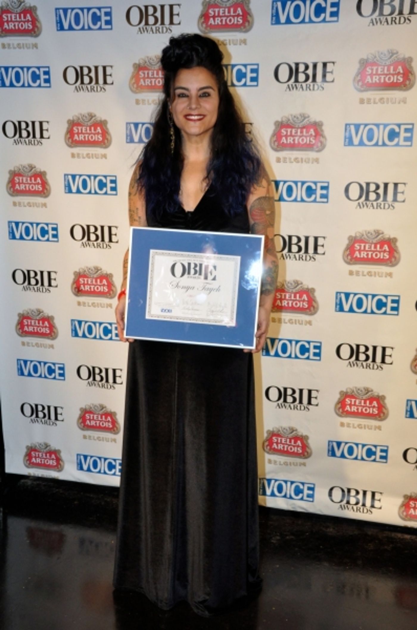 Photo Coverage: Obie Award Winners Celebrate Backstage!  Image