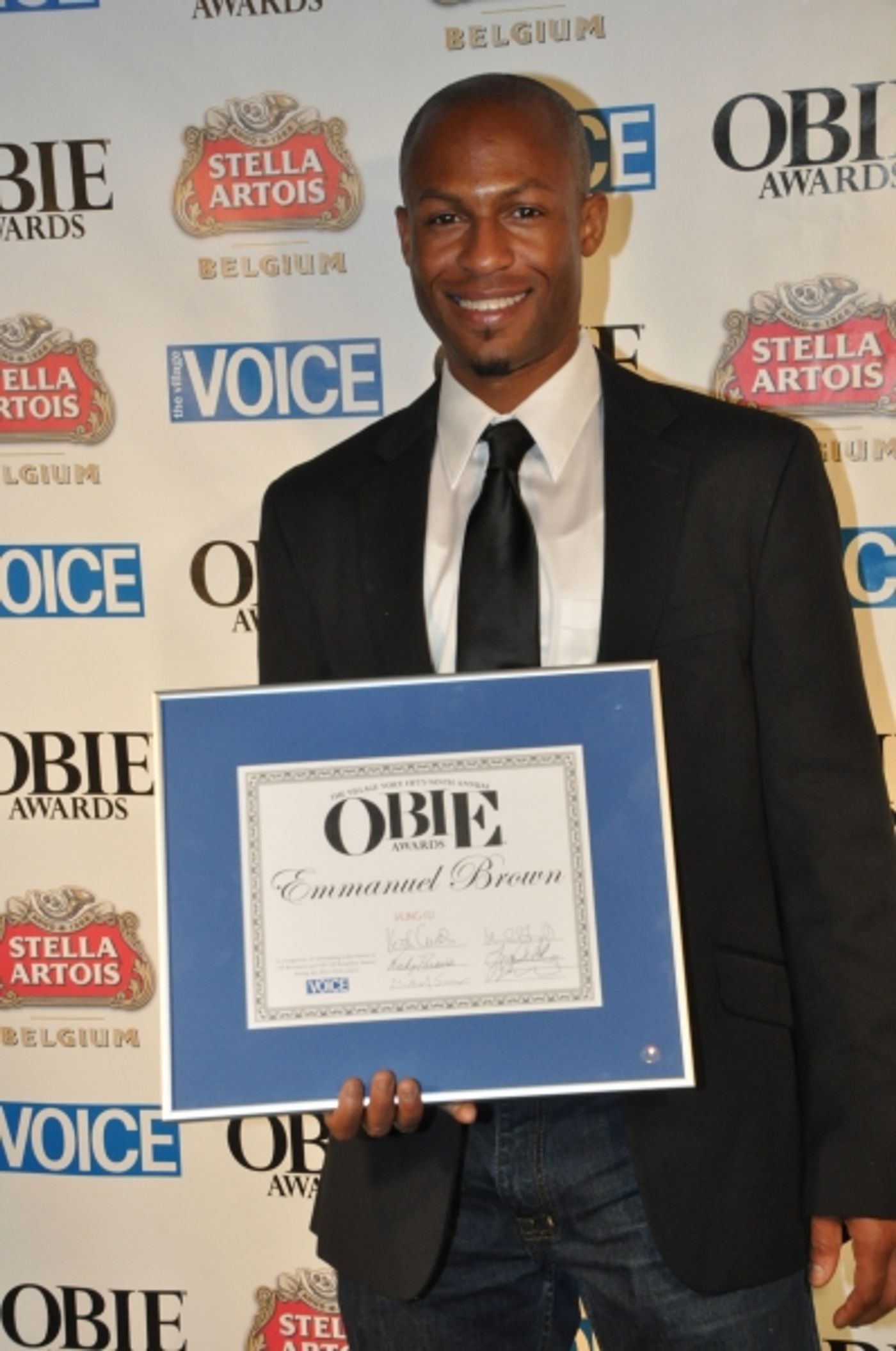 Photo Coverage: Obie Award Winners Celebrate Backstage!  Image