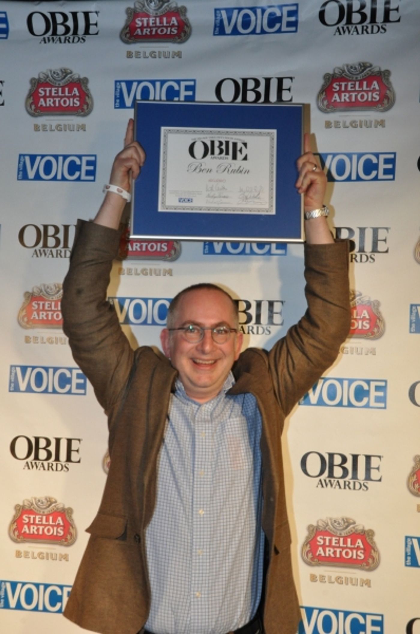 Photo Coverage: Obie Award Winners Celebrate Backstage!  Image