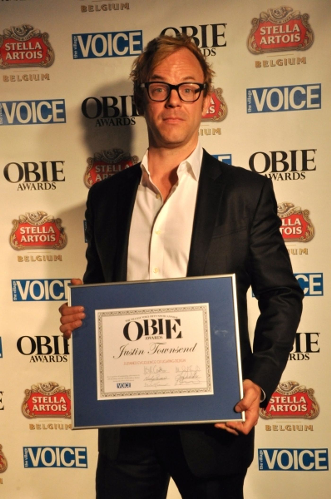 Photo Coverage: Obie Award Winners Celebrate Backstage!  Image