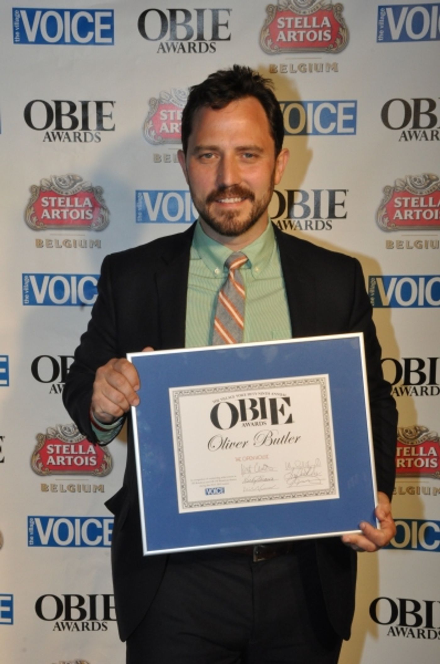 Photo Coverage: Obie Award Winners Celebrate Backstage!  Image