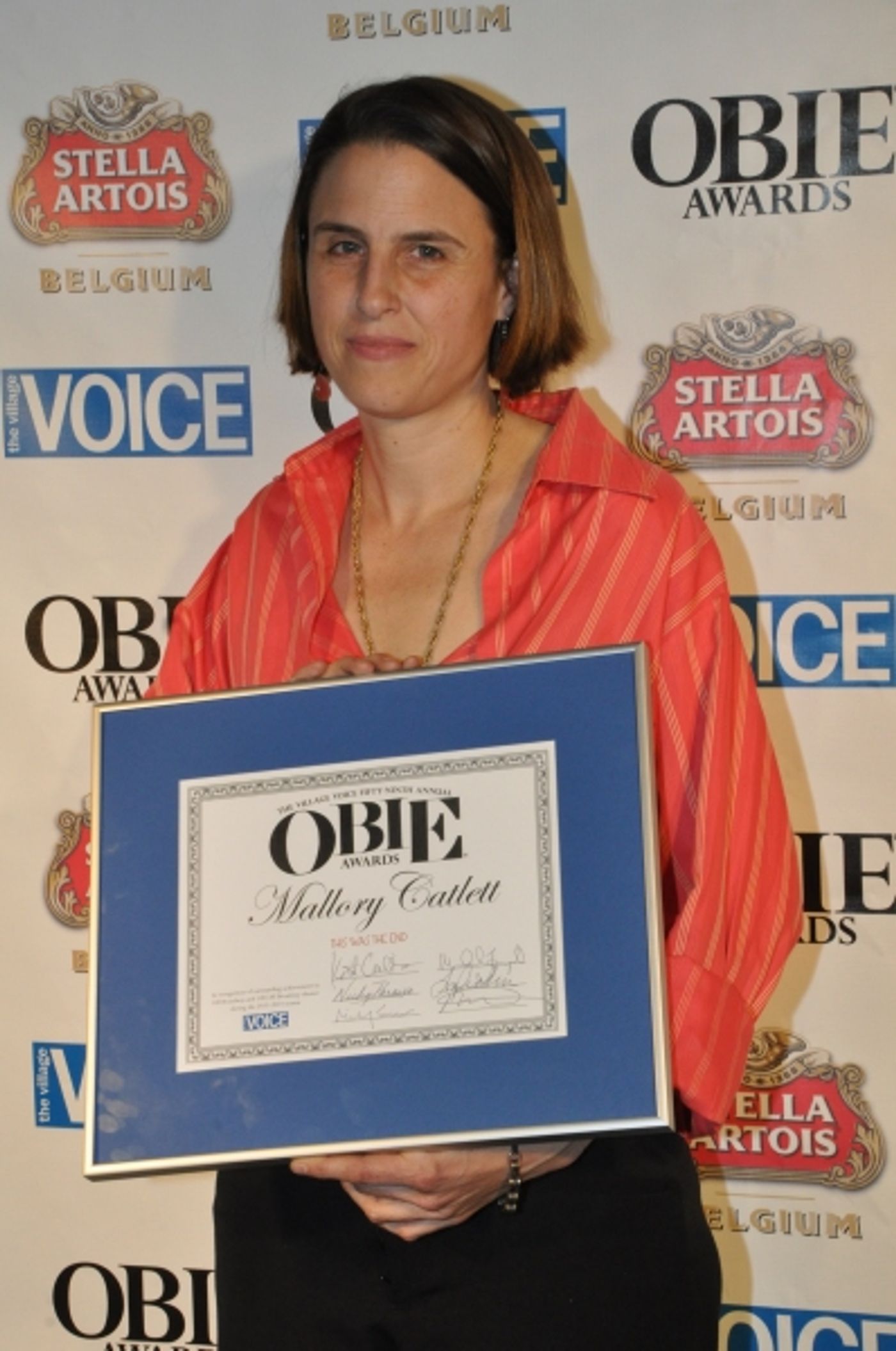Photo Coverage: Obie Award Winners Celebrate Backstage!  Image