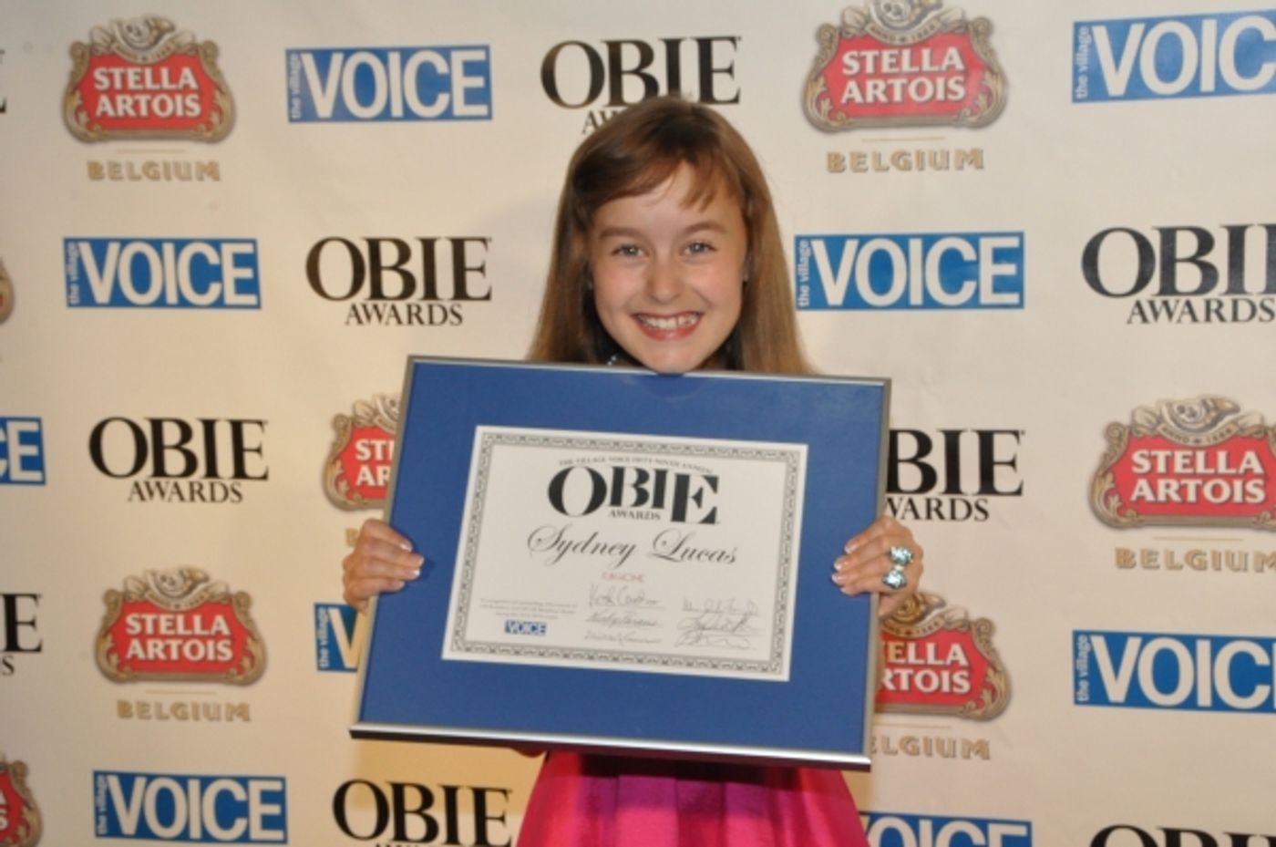 Photo Coverage: Obie Award Winners Celebrate Backstage!  Image