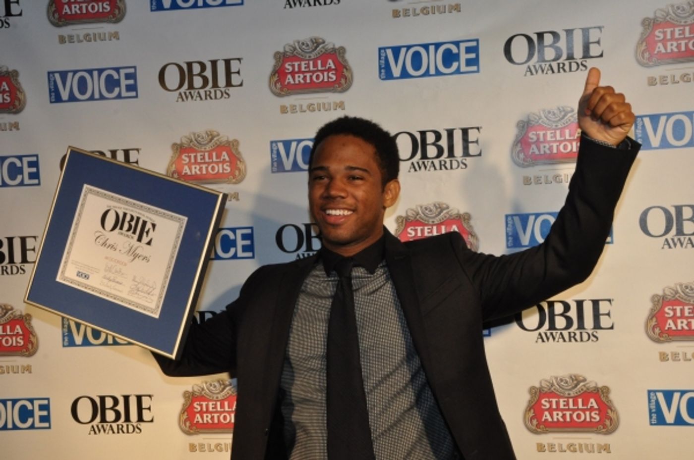 Photo Coverage: Obie Award Winners Celebrate Backstage!  Image