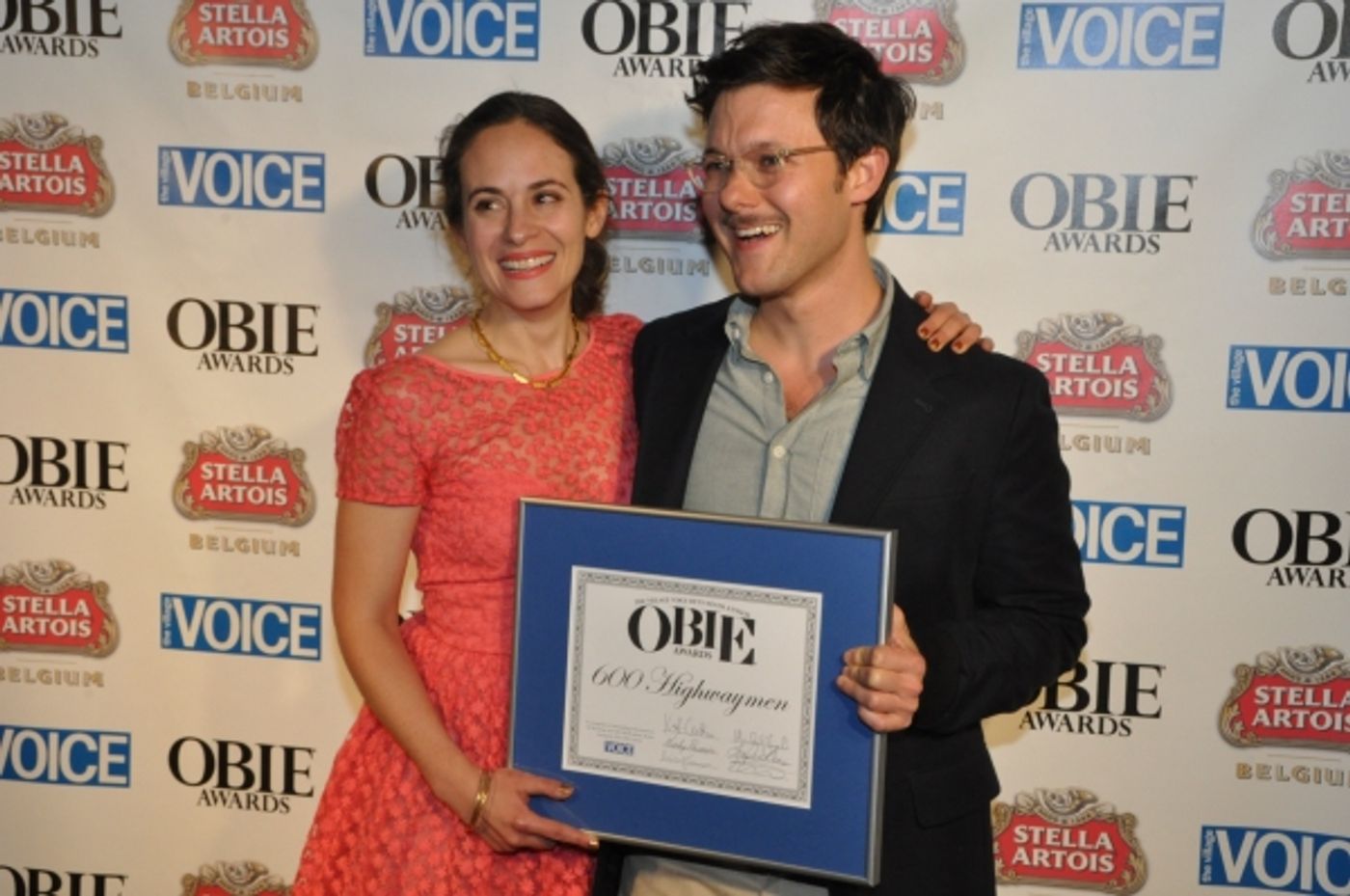 Photo Coverage: Obie Award Winners Celebrate Backstage!  Image