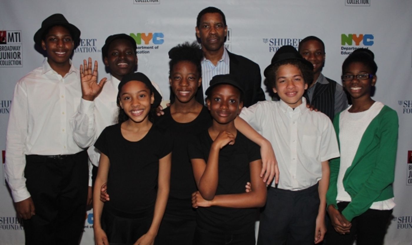 Photo Coverage: Denzel Washington Celebrates Talented Youth at BROADWAY JUNIOR! Photo Coverage: Denzel Washington Celebrates Talented Youth at BROADWAY JUNIOR! Image