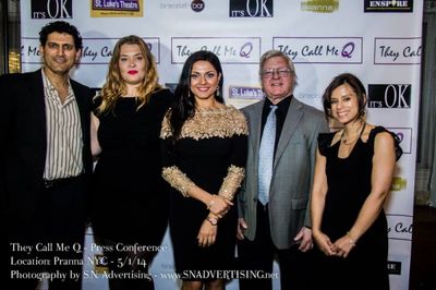 Directors OBAID KADWANI and CLAUDIA GASPAR, QURRAT ANN KADWANI, Producer EDMUND GAYNE Photo