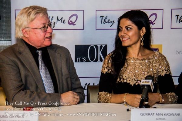 EDMUND GAYNES, QURRAT ANN KADWANI Photo