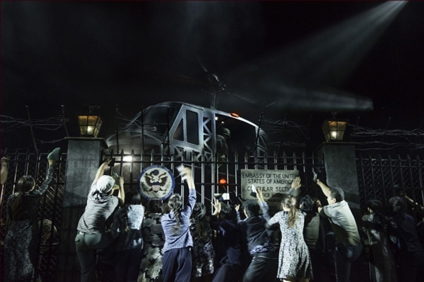 Photo Flash: New Shots of MISS SAIGON in Action; Opens in the West End Tomorrow!  Image