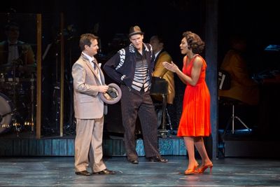 Eddie Urish as Gordon Grant, Jasmin Richardson as Felicia and RaMond Thomas as Delray Photo