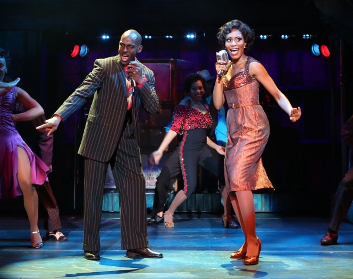 RaMond Thomas as Delray and Jasmin Richardson as Felicia at 