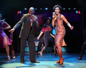 RaMond Thomas as Delray and Jasmin Richardson as Felicia Photo